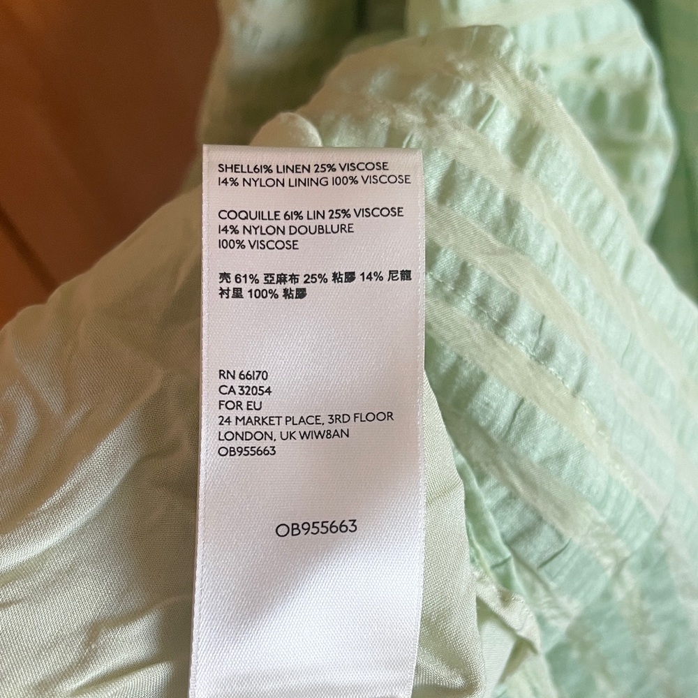 Free People Asymmetrical Light Green Dress - Picture 5 of 11